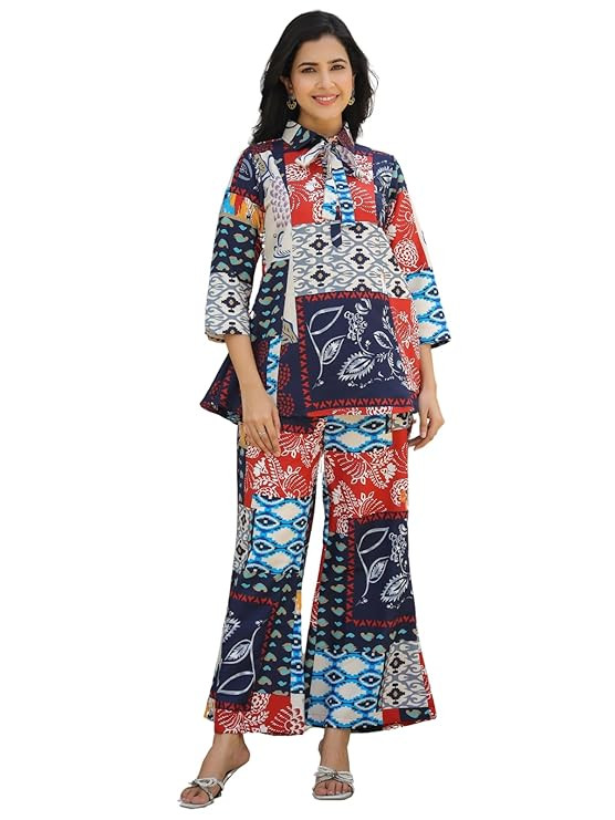 Leriya Fashion Women Co Ord Set for Women | Co Ord Set for Women Stylish | Kurta Set for Women | Kurta Set | Ethnic Co Ord Set for Women | Designer Kurta Set for Women