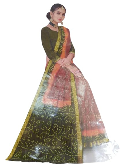 Women Cotton Sarees - Summer Design - Premium Butta Cotton Saree