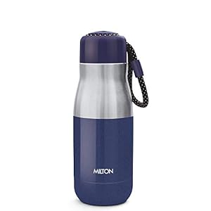 Milton Eminent 400 Thermosteel Water Bottle, 369 ml, Purple