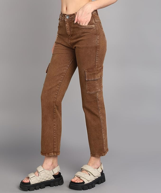 Nifty Women's Cotton Blend Stretchable Mid Rise Jeans