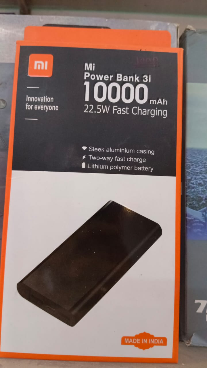Mi Power Bank 3i 10000 Mah 22.5 watt