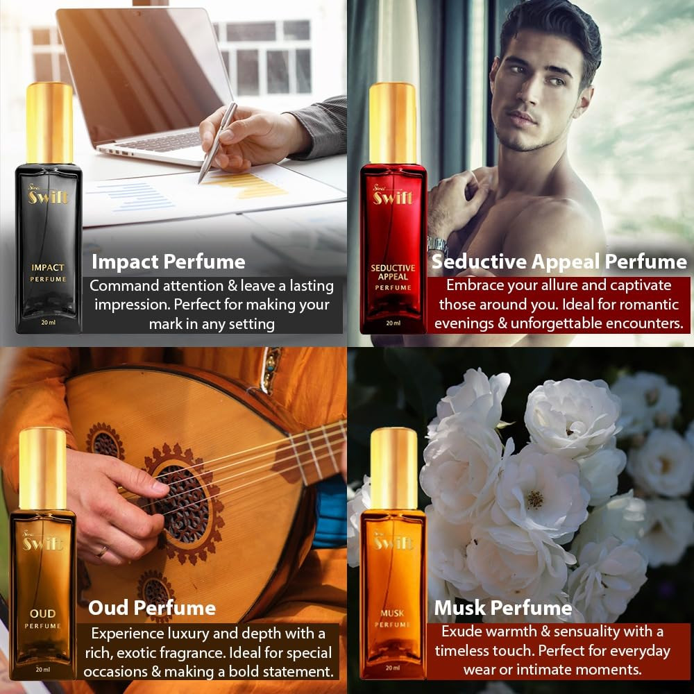 SIMCO – SWIFT MEN’S PERFUME GIFT SET (4 X 20 ML)