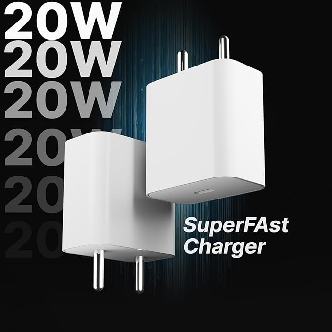 20W Original (MFi-Certified with 2 Years Extended Warranty) Fast Charger&Cable Compatible with iPhone 14/14Plus/14Pro/14Promax 13/13Pro/13Promax 12/12Pro/12/11/X/Xr Series by HOMEMO
