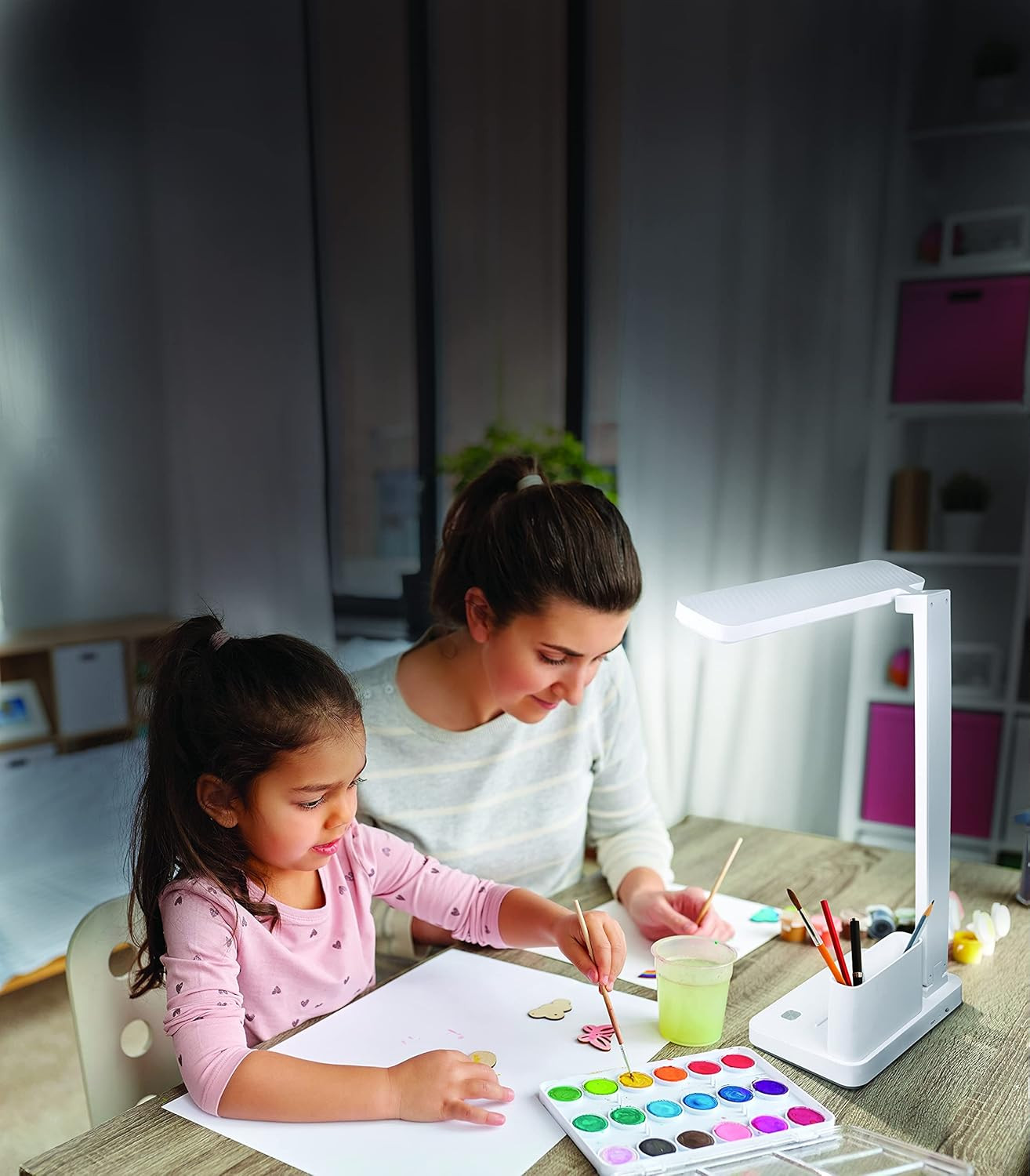 Philips Cosmos 5W(581930) Touch Controlled Rechargeable Table Lamp with Brightness Control