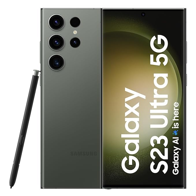 Samsung Galaxy S23 Ultra 5G AI Smartphone (Phantom Black, 12GB, 256GB Storage)