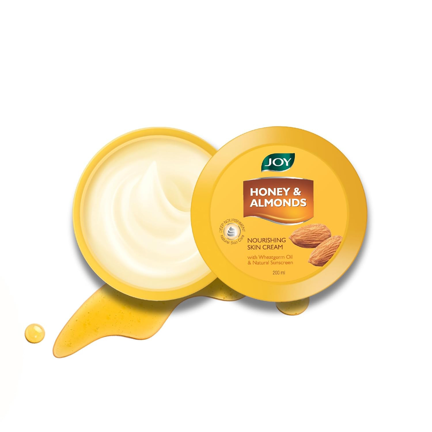JOY – HONEY & ALMONDS NOURISHIN SKIN CREAM (200 ML)