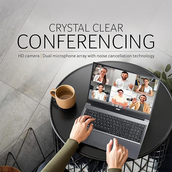 Acer Aspire Lite 12th Gen Intel Core i5-1235U Premium Laptop (16GB RAM/512GB SSD/Win11 Home&Student/Intel Graphics/MSO) AL15-52, 39.62cm (15.6") Full HD Display, Backlit Keyboard, Steel Gray, 1.59KG