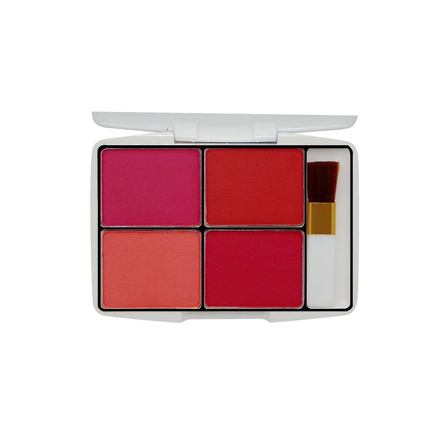 PINK LANE Matte and shimmer blusher | 4 color combo blusher palette| shimmer blusher | matte blusher | pocket combo blusher | travel friendly blusher...