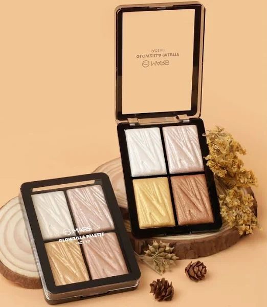 MARS Glowzilla Highlighter Face Palette kit for women