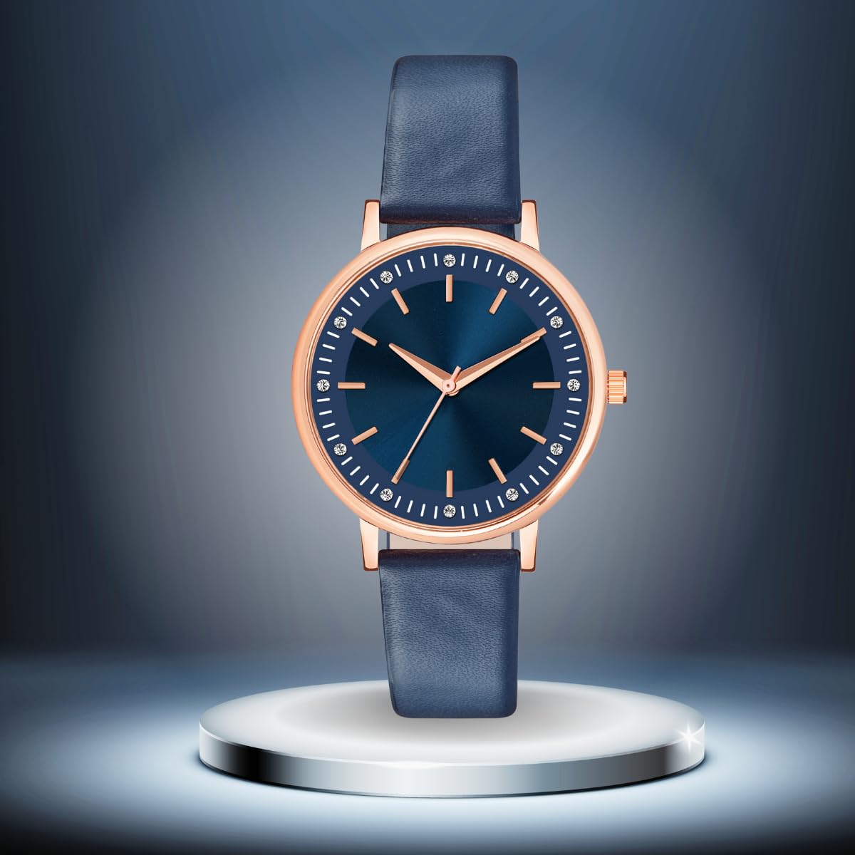 PAPIO Leather Band Analog Ladies and Girls Watch for Women