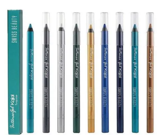 Swiss Beauty Waterproof Intense Gel Kajal, Pencil