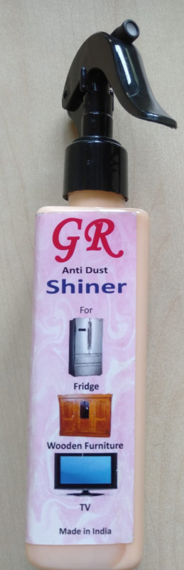 Anti Dust Shiner for Laptop, Desktop, Printer, Dash Board, Door Trims, Bikes, Fridge, Wooden Furniture and TV (200ML) | Provides Long-Lasting Gloss Finish | Protects Surfaces from UV Rays | Excellent