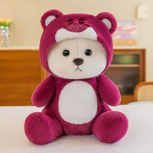 SCOOBA Korean Quality Beautiful Color Lovely Teddy Bear Stuffed Toy for Kids Babies 35cm Size