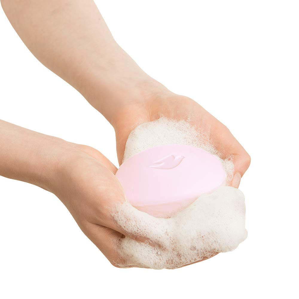 Dove Pink Rosa Beauty Bathing Bar 125G (Combo Pack Of 3) With Moisturising Cream For Soft Glowing Skin & Body - Nourishes Dry Skin More Than Bar Soap