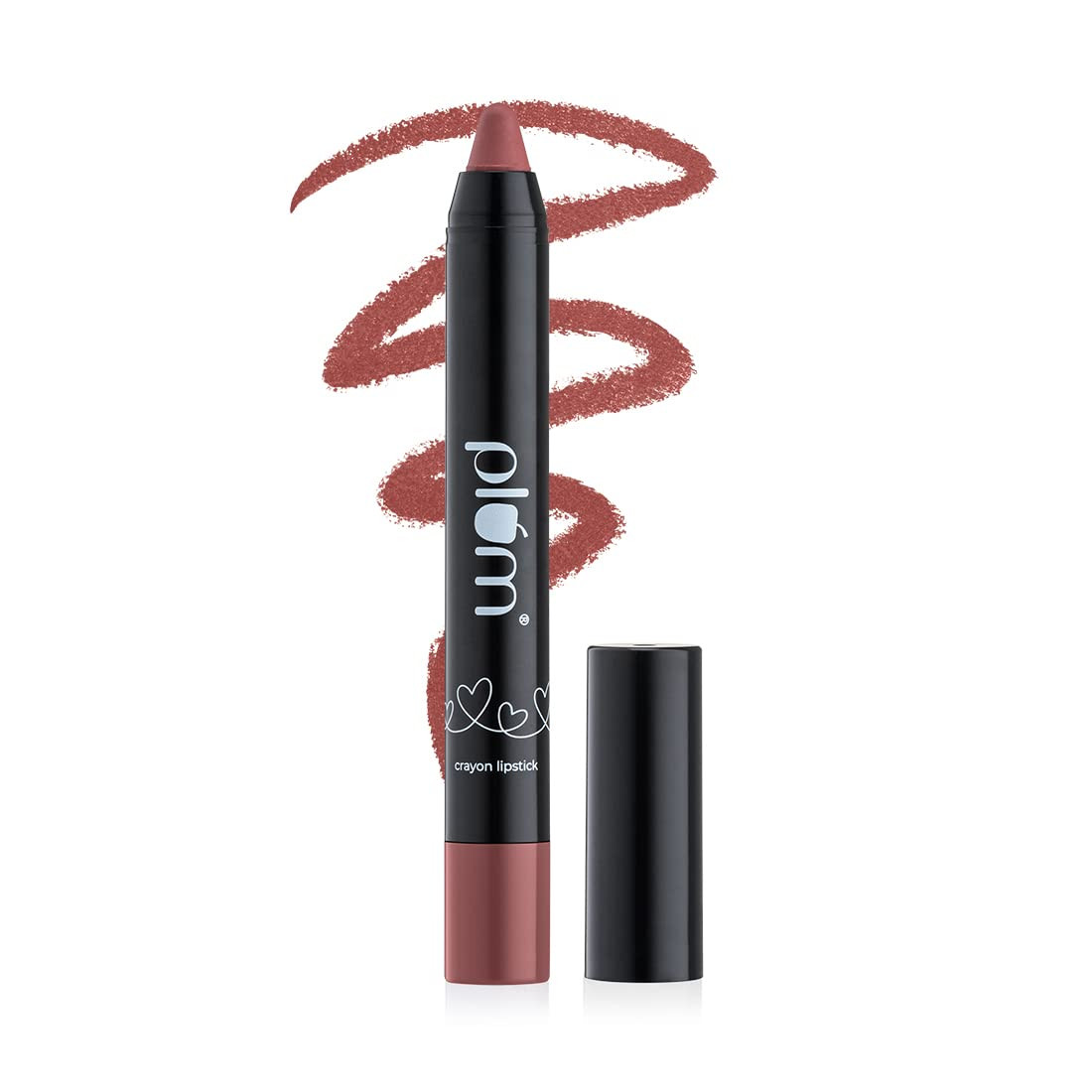 PLUM – CRAYON LIPSTICK WITTY IN PINK 124 (MAUVE PINK)