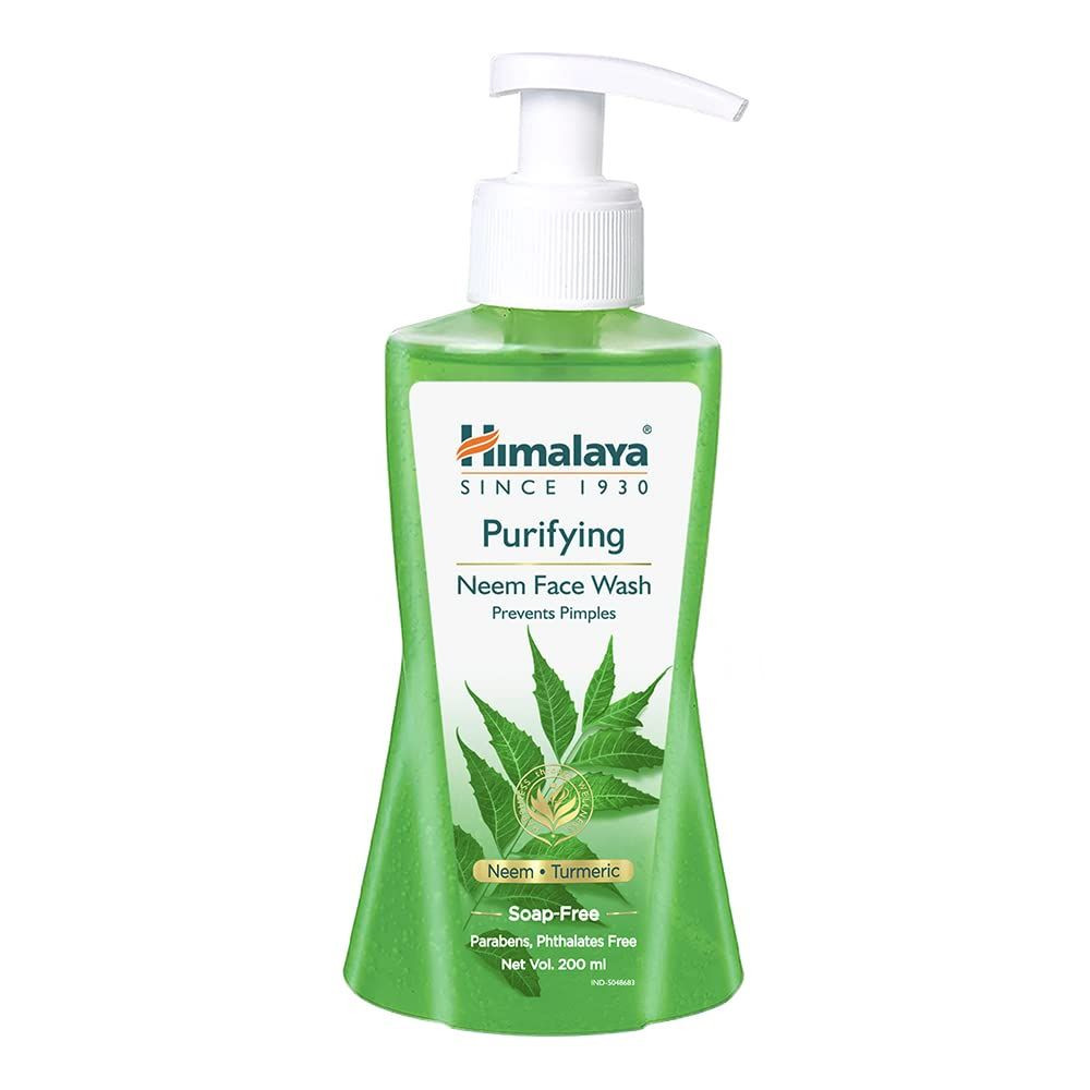 Himalaya Herbals Purifying Neem Acne Face Wash, 200ml
