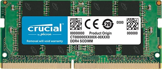 Crucial RAM 16GB DDR4 3200 MHz CL22 Laptop