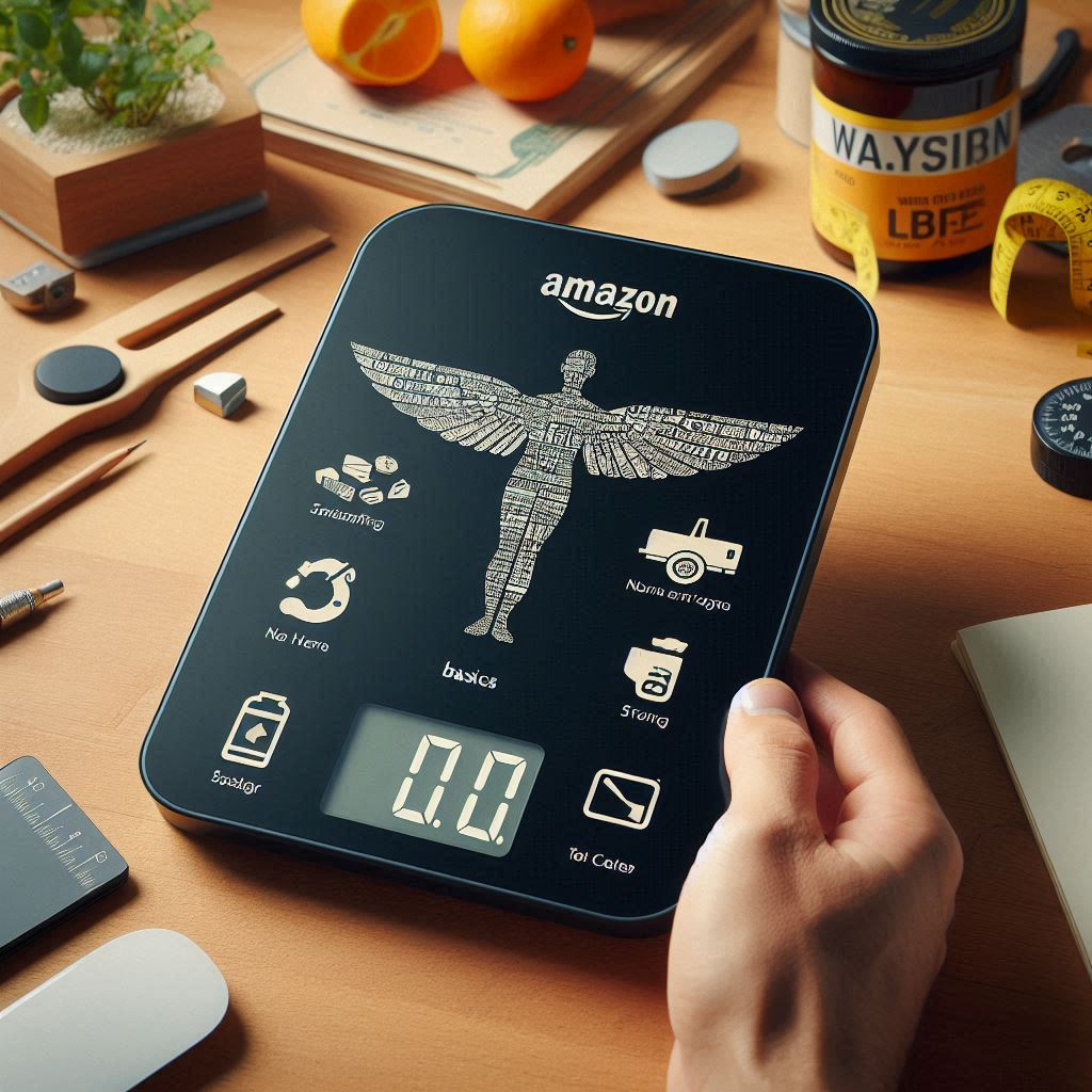 Effortless Weighing: Amazon Basics Digital Scale for Home and Travel